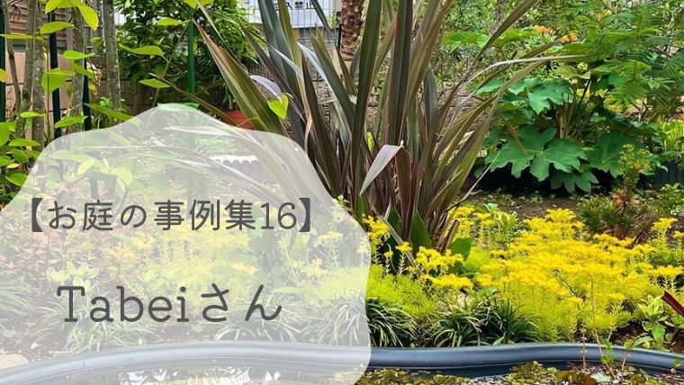 【お庭の事例集17】Tabeiさんのさまざまな生き物が訪れるワイルドライフガーデン｜東京都